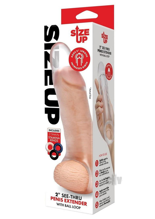 Su Clear View Penis Extend Girthy 2 - SexToy.com