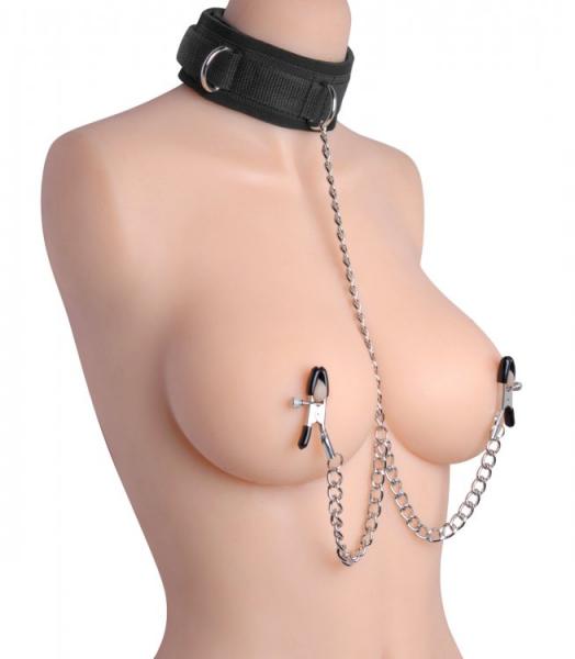 Submission Collar & Nipple Clamp Union | SexToy.com