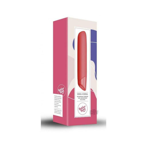 Sugarboo Cool Coral Rechargeable Vibrator - Coral - SexToy.com