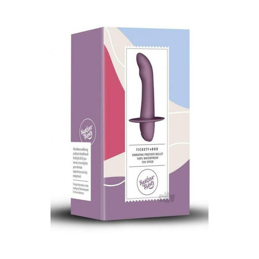 Sugarboo Tickety Boo Vibrating Prostate Bullet - Mauve - SexToy.com