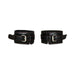 Sultra Lambskin Ankle Cuffs Black - SexToy.com