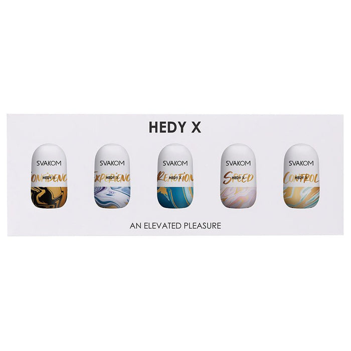 Svakom Hedy X Mixed Textures Box of 5 - SexToy.com