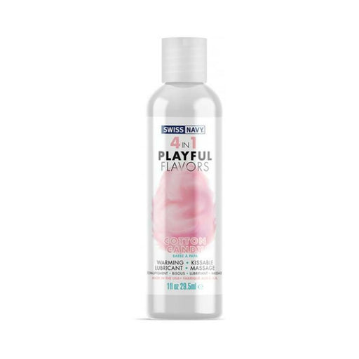 Swiss Navy 4 In 1 Playful Flavors Cotton Candy 1 Oz. | SexToy.com