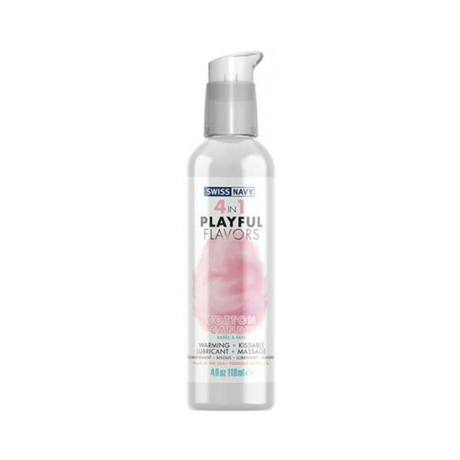 Swiss Navy 4 In 1 Playful Flavors Cotton Candy 4 Oz. | SexToy.com