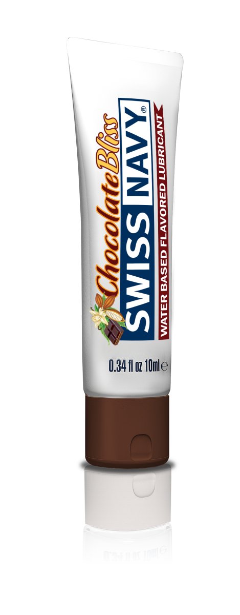 Swiss Navy Chocolate Bliss Water-Based Lubricant 10ml - SexToy.com