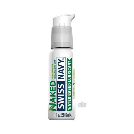 Swiss Navy Naked All Natural Lubricant - 1oz - SexToy.com