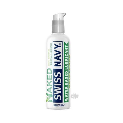 Swiss Navy Naked All Natural Lubricant - 8 Oz - SexToy.com