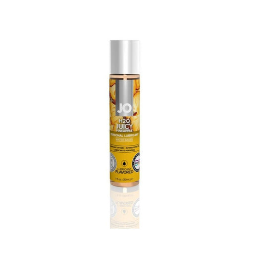 System JO H2O Flavored Lubricant Pineapple 1oz | SexToy.com