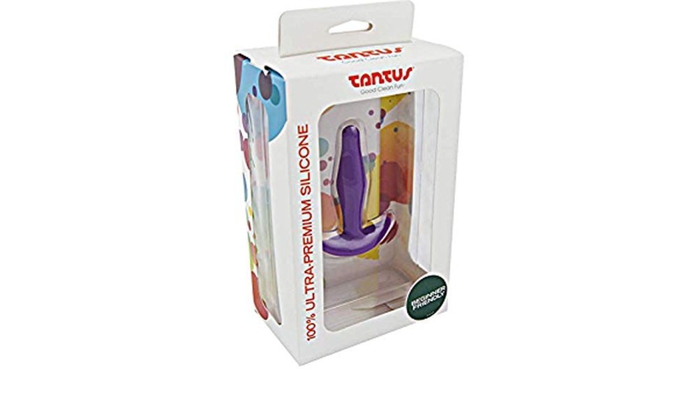 Tantus Little Flirt Butt Plug Purple | SexToy.com