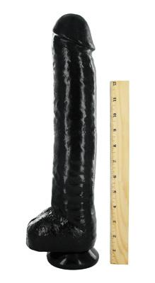 The Black Destroyer Huge 16.5 inches Dildo | SexToy.com