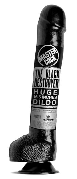 The Black Destroyer Huge 16.5 inches Dildo | SexToy.com