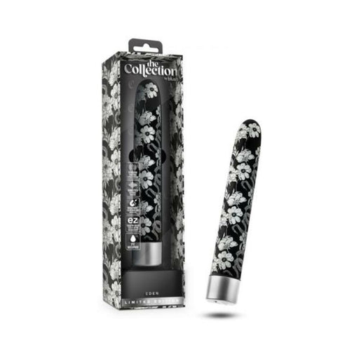 The Collection Eden Limited Edition Rechargeable 7 In. Vibrator Black - SexToy.com