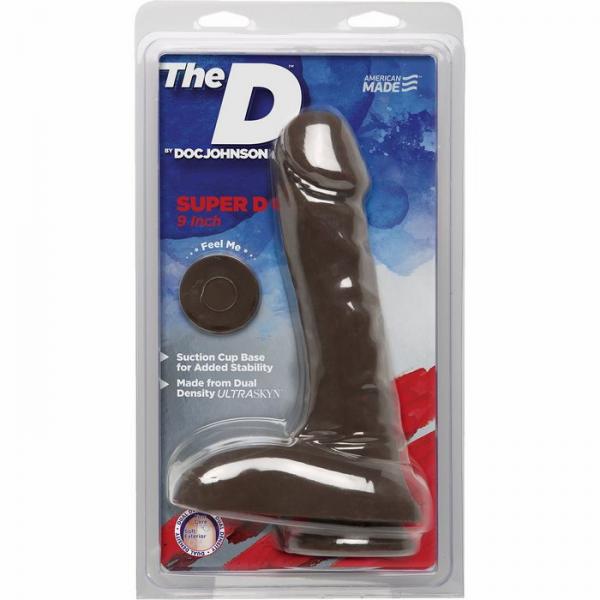 The D Super D 9 inches Dildo with Balls | SexToy.com