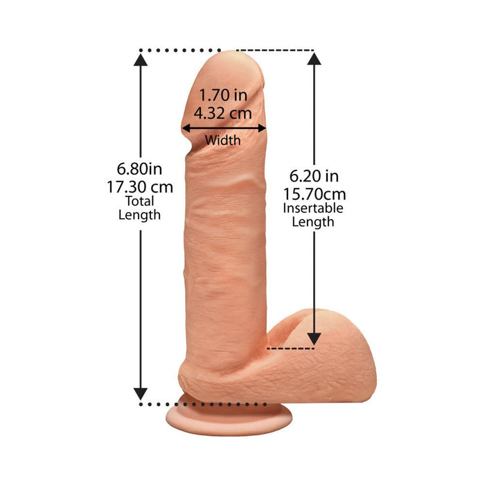 The D The Perfect D 7 inch Realistic Dildo - SexToy.com