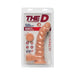 The D The Ragin D 9 inches Dildo with Balls Beige - SexToy.com