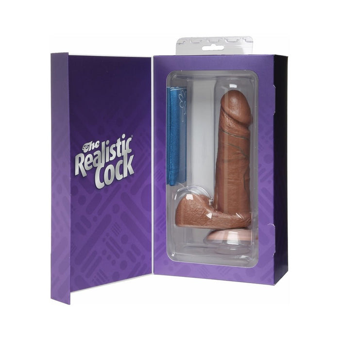 The Realistic C*ck 6 inch Suction Cup Dildo | SexToy.com