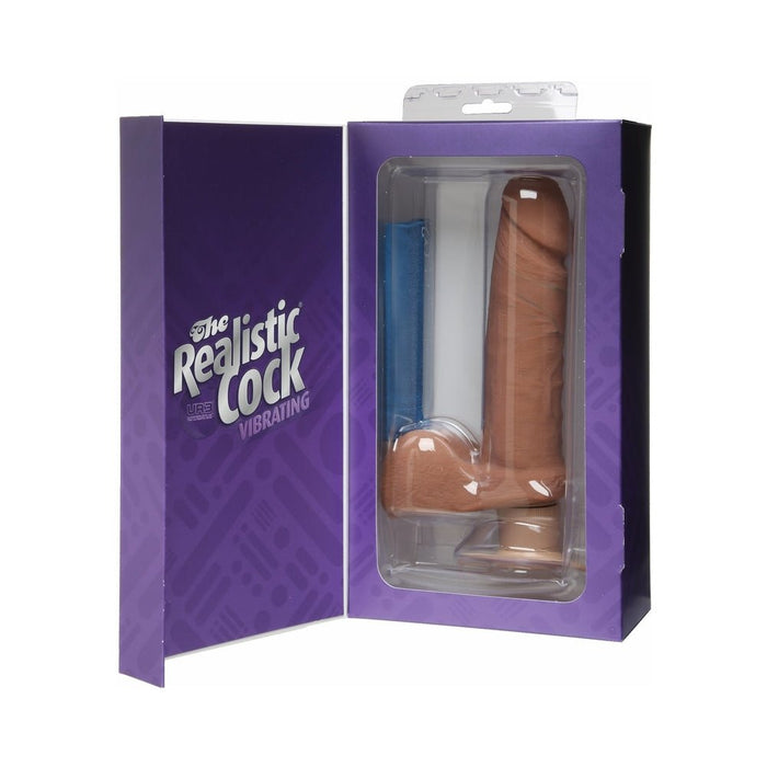 The Realistic Cock - Ur3 - Vibrating 6 Inch | SexToy.com