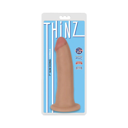 Thinz 7 inches Slim Realistic Dong with Suction Cup - SexToy.com