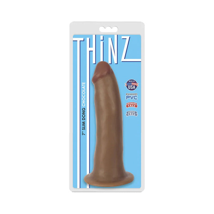 Thinz 7 inches Slim Realistic Dong with Suction Cup - SexToy.com