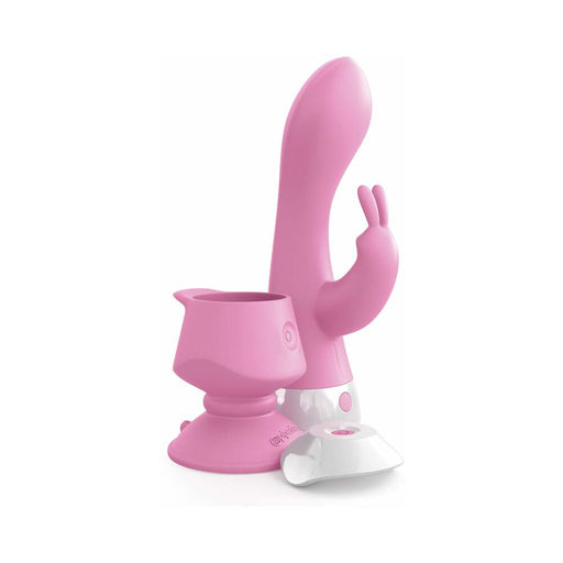 Threesome Wall Banger Rabbit Pink - SexToy.com