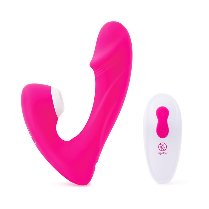 Together Internal Kiss Remote Control Vibe Pink - SexToy.com
