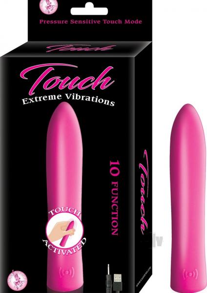 Touch Activated Vibrations Pink Vibrator | SexToy.com