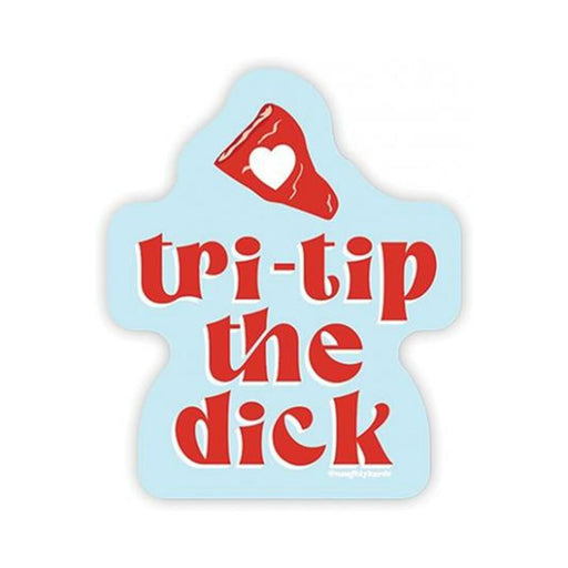 Tri Trip Naughty Sticker - Pack Of 3 - SexToy.com
