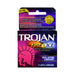 Trojan Fire & Ice Lubricated Latex Condoms | SexToy.com
