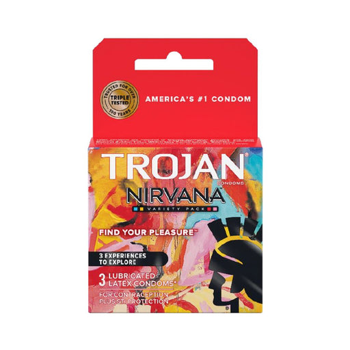 Trojan Nirvana 3pk | SexToy.com