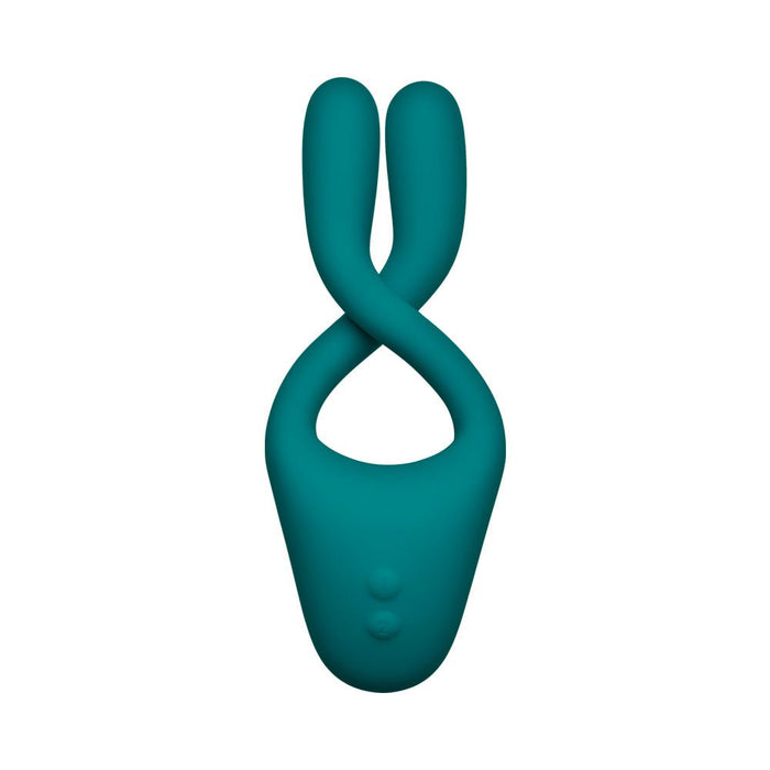 Tryst V2 Bendable Multi Erogenous Zone Massager Remote Teal - SexToy.com