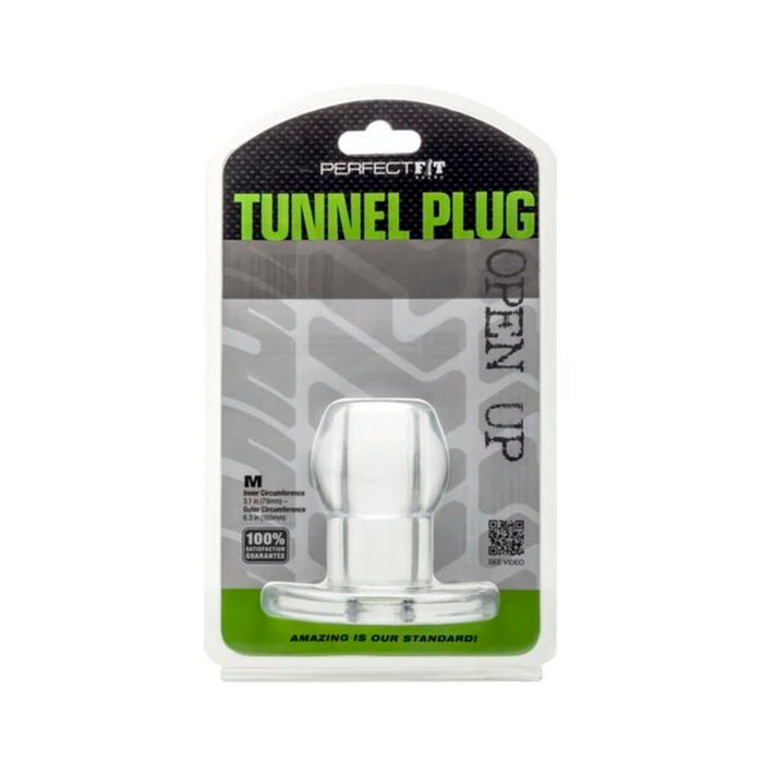 Tunnel Plug Clear Medium | SexToy.com