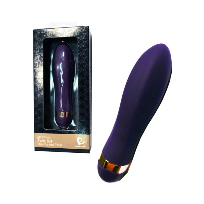 Twister Purple Discreet Vibrator | SexToy.com