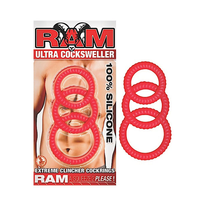 Ultra Cocksweller Silicone C Rings | SexToy.com