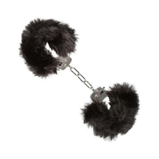 Ultra Fluffy Furry Cuffs - Black - SexToy.com