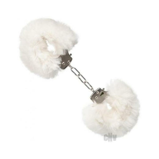 Ultra Fluffy Furry Cuffs - White - SexToy.com