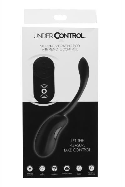 Under Control Silicone Vibrating Pod With Remote Control | SexToy.com