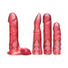 Vac-U-Lock Crystal Jellies Set - Pink - SexToy.com