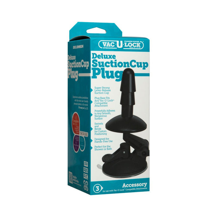 Vac-U-Lock Deluxe Suction Cup Plug - SexToy.com