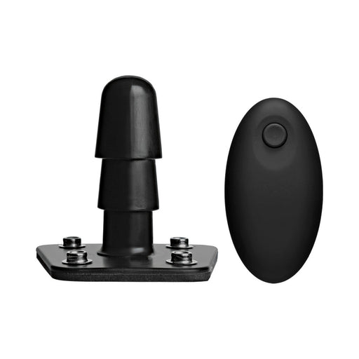 Vac-U-Lock Vibrating Plug with Wireless Remote - SexToy.com