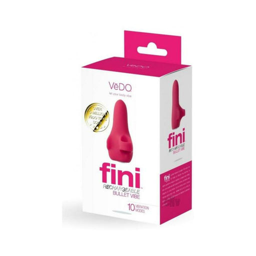 Vedo Fini Rechargeable Bullet Vibe Pink - SexToy.com
