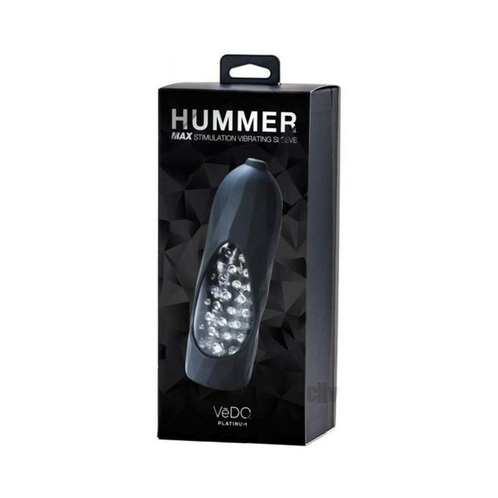 Vedo Hummer 2.0 Rechargeable Vibrating Sleeve Black Pearl | SexToy.com