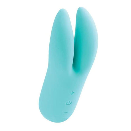 Vedo Kitti Rechargeable Dual Vibe Tease Me Turquoise | SexToy.com
