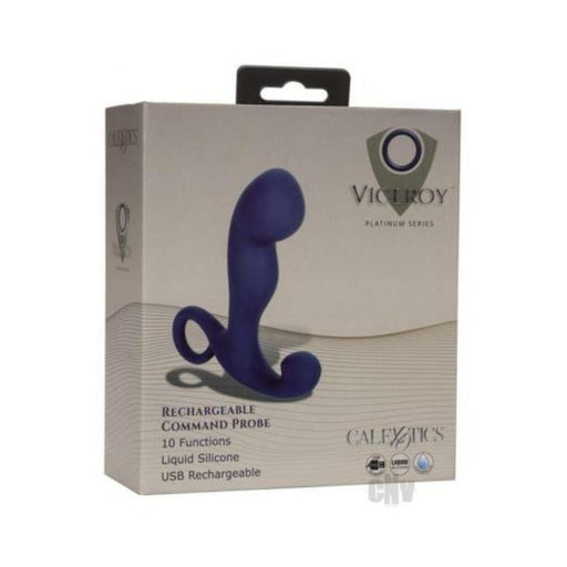 Viceroy Rechargeable Command Probe - Navy - SexToy.com