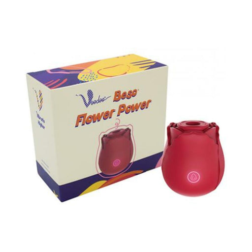 Voodoo Beso Flower Power - Red - SexToy.com