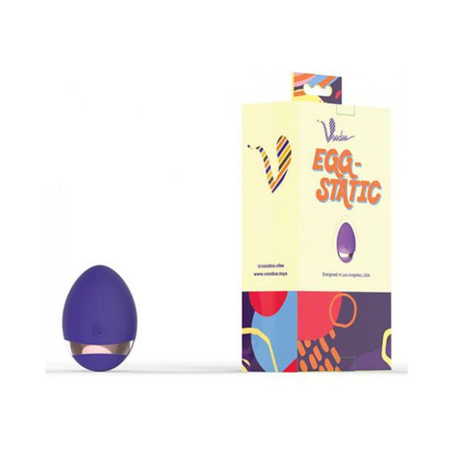 Voodoo Egg-static 10x Wireless - Purple - SexToy.com