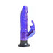 Waterproof Bunny Wall Bangers Purple Vibrator - SexToy.com