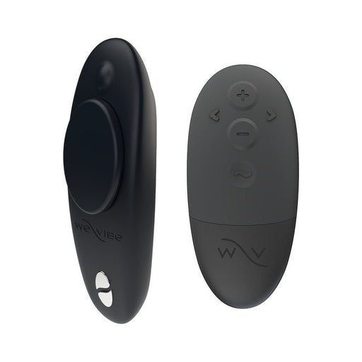We-Vibe Moxie+ Rechargeable Remote-controlled Silicone Wearable Clitoral Vibrator Black | SexToy.com