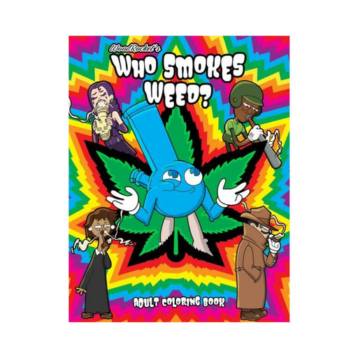 Who Smokes Weed? Coloring Book | SexToy.com