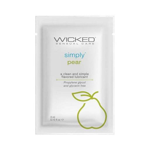 Wicked Simply Aqua Pear Packettes 144-count - SexToy.com