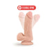 X5 5 Inch Realistic Dildo with Suction Cup Beige - SexToy.com